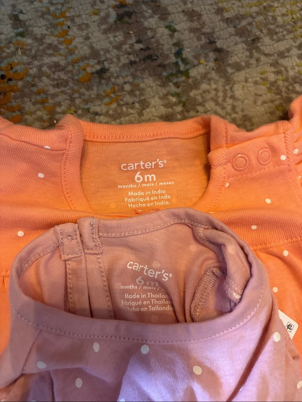 Carters girls 6 month NWT